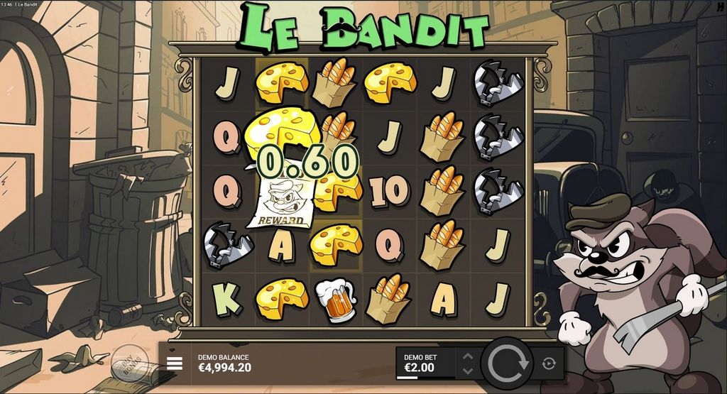 Le Bandit Slot Einführung 2025